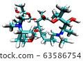 3D structure of Azithromycin, a perspective treatment of the COVID-19 coronavirus pneumonia 63586754