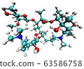 3D structure of Azithromycin, a perspective treatment of the COVID-19 coronavirus pneumonia 63586758