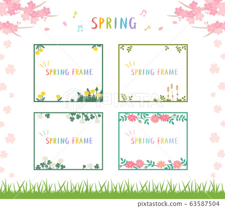 Spring frame design set 63587504