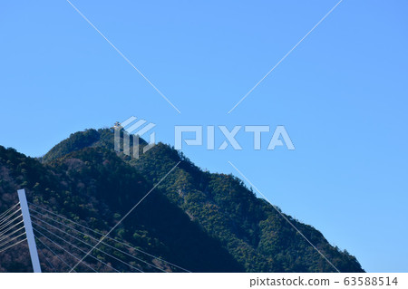 長良川的近畿岐阜城風光 長良川的近畿岐阜城風光 63588514