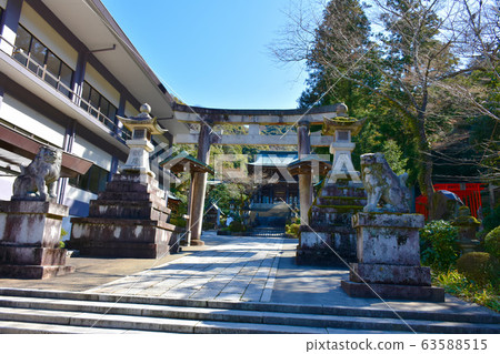 豬awa神社大鳥居岐阜 豬awa神社大鳥居岐阜 63588515