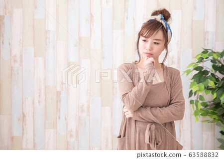 Woman in room wear Woman in room wear 63588832