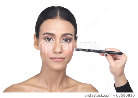 Beauty Spa Woman with perfect skin Portrait 63590930