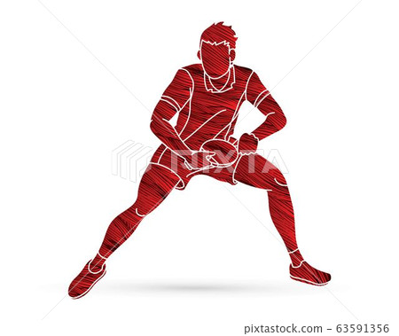 Ping Pong player, Table tennis action cartoon graphic vector Ping Pong player, Table tennis action cartoon graphic vector 63591356