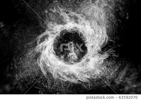 抽象背景與旋轉的白色火焰 抽象背景與旋轉的白色火焰 63592070