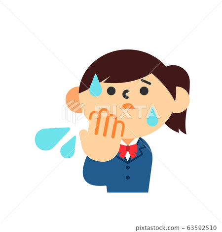 Student, girl, uniform, sweat, impatience, anxiety, puzzle Student, girl, uniform, sweat, impatience, anxiety, puzzle 63592510