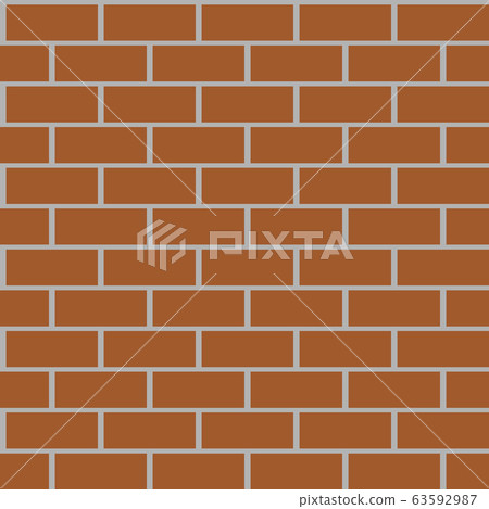 Brown brick walls background having seamless Brown brick walls background having seamless 63592987
