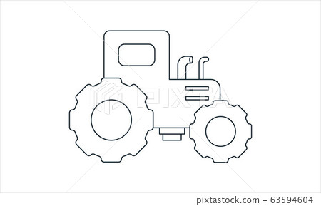 illustration, farmer, transport 63594604