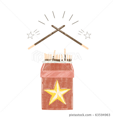 Pocky watercolor hand drawn illustration 63594963