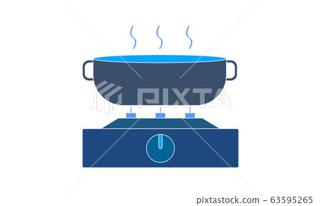 Stove Icon Isolated on White Background Stove Icon Isolated on White Background 63595265
