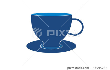 Tea cup vector icon, illustration logo template in trendy style. Can be used for many purposes. Tea cup vector icon, illustration logo template in trendy style. Can be used for many purposes. 63595266