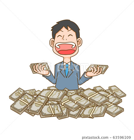 Money, rich, earn, earn Money, rich, earn, earn 63596109