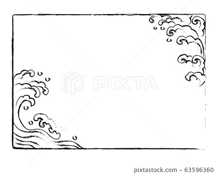 Background Japanese style wave Background Japanese style wave 63596360