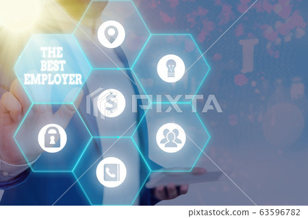 Handwriting text The Best Employer. Concept Handwriting text The Best Employer. Concept 63596782