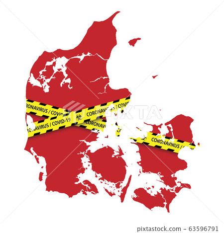 Danger coronavirus Banner Template for your design 63596791