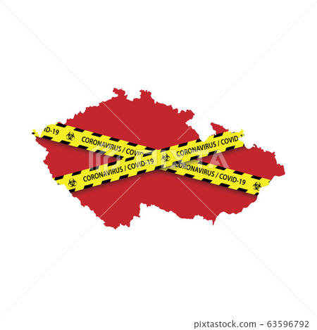 Danger coronavirus Banner Template for your design 63596792