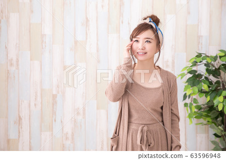 Woman in room wear 63596948