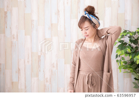 Woman in room wear Woman in room wear 63596957