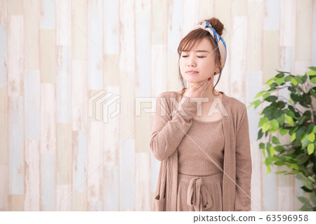 Woman in room wear Woman in room wear 63596958
