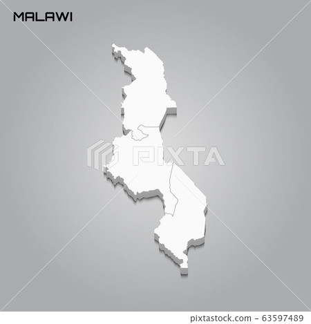 3d map with borders of regions 3d map with borders of regions 63597489