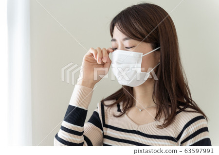 女性花粉熱 女性花粉熱 63597991