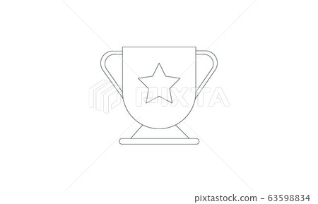 vector, awarding, cup 63598834