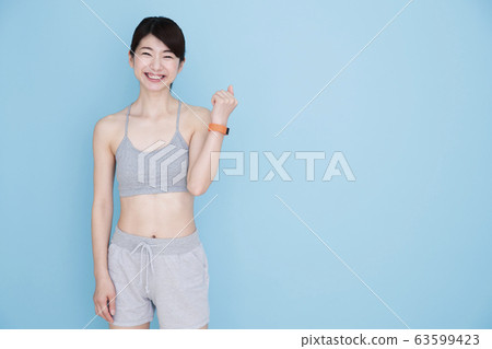 婦女飲食健身健身運動鍛煉 63599423