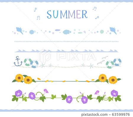 夏季主題設計素材集 夏季主題設計素材集 63599976