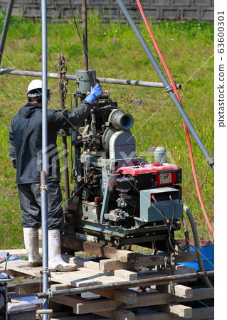 Ground survey, soil inspection, boring Ground survey, soil inspection, boring 63600301