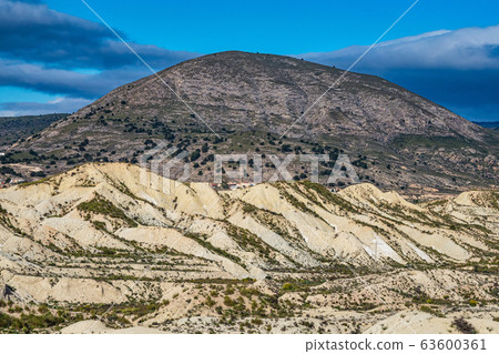 The Badlands of Abanilla and Mahoya near Murcia in 63600361