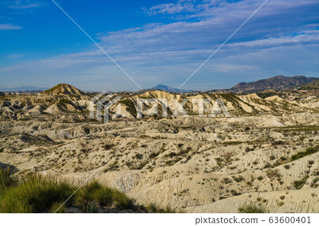 The Badlands of Abanilla and Mahoya near Murcia in 63600401