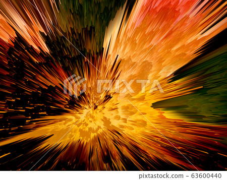 Abstract colorful corona virus 3D render background. 63600440
