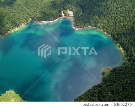 Aerial photo of the Black Lake in National park Durmitor 63601270
