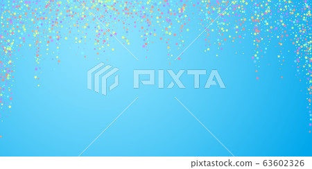 Festive confetti. Celebration stars. Colorful star Festive confetti. Celebration stars. Colorful star 63602326