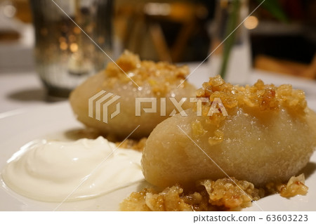 Lithuania, home cooking, zeppelinai, potatoes, pork, Eastern European cuisine, Europe, overseas, potatoes Lithuania, home cooking, zeppelinai, potatoes, pork, Eastern European cuisine, Europe, overseas, potatoes 63603223