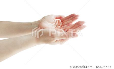 Use hand sanitizer for cleanliness and prevention of infection 63604687