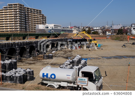 River repair work River repair work 63604808