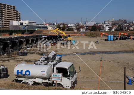 River repair work River repair work 63604809