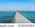 Long pontoon on the red sea in Egypt 63605684