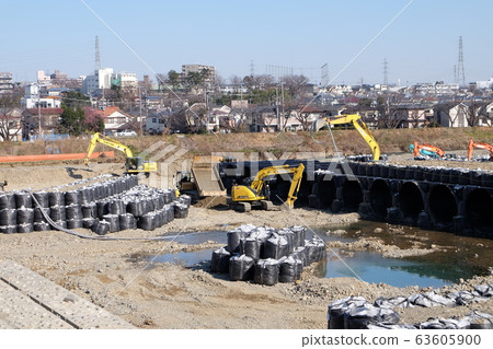 River repair work 63605900