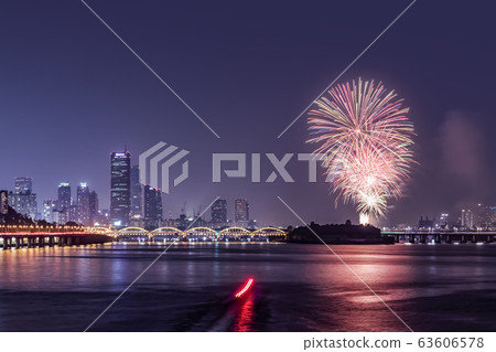 Fireworks, Fireworks Festival, Han River, Seoul Fireworks, Fireworks Festival, Han River, Seoul 63606578