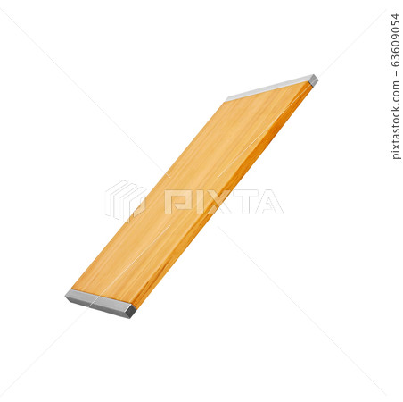 Table isolated on white Table isolated on white 63609054