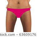 slim beautiful woman, wearing pink panties 63609176