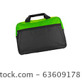 Briefcase on a white background 63609178