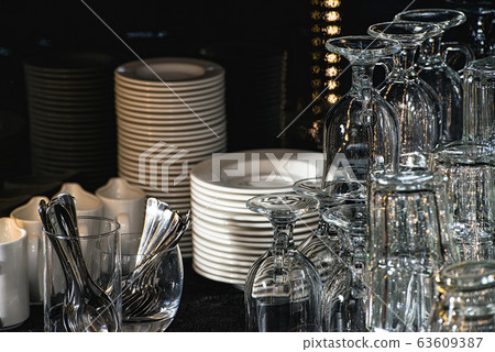 Glasses for a margarita, martini, grog and liqueur 63609387