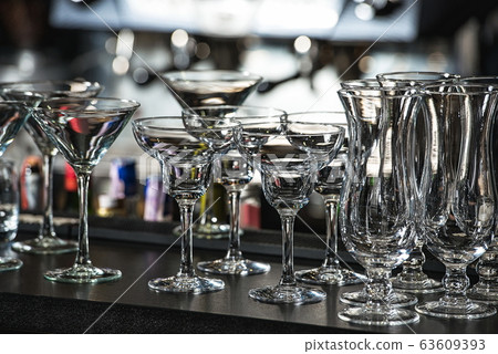 Glasses for a margarita, martini, grog and liqueur 63609393