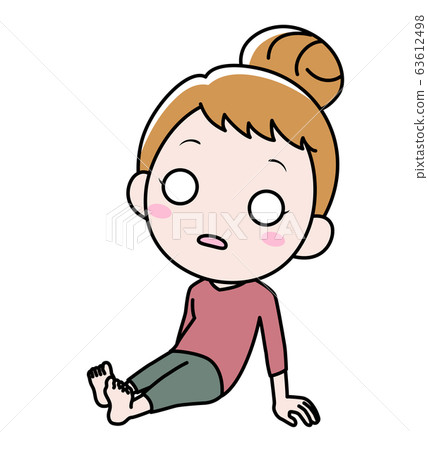 Lethargic woman 63612498