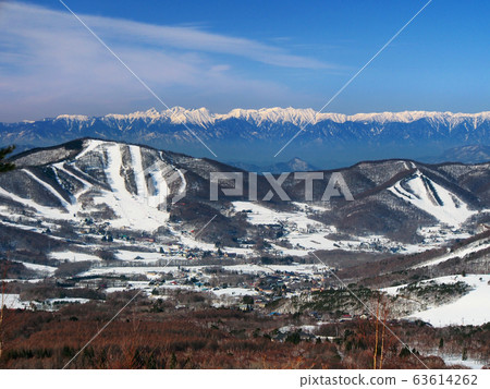 Mountain destroyed at ski resort Mountain destroyed at ski resort 63614262