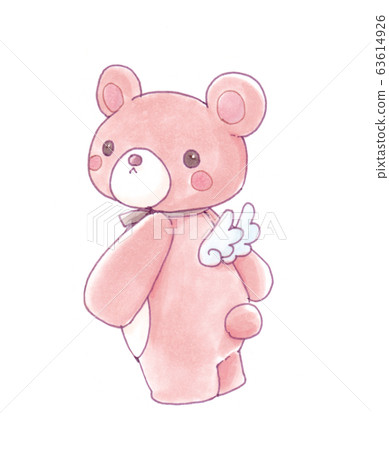 Hand-drawn illustration: bear Hand-drawn illustration: bear 63614926