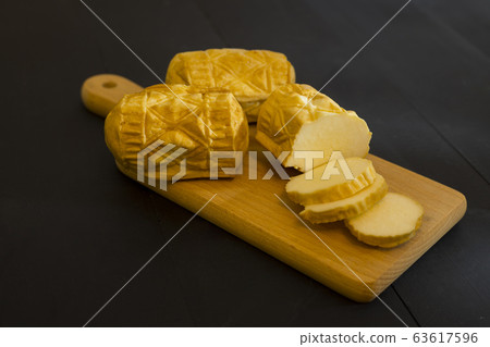 oscypki, oscypek,Smoked cheese, traditional food in Podhale, Poland 63617596